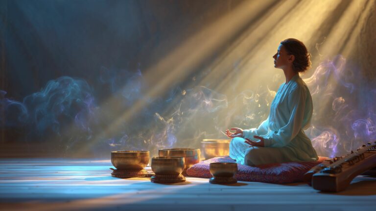 Ayurvedic sound healing therapy scene ajurveda cz