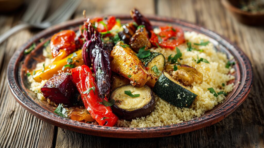 Roasted mediterranean vegetables ajurveda cz