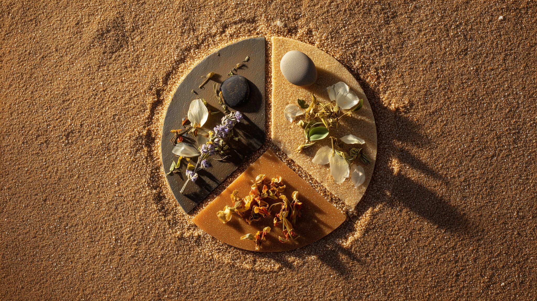 Spoluprace fine art photograph top view of hand drawn ajurveda cz